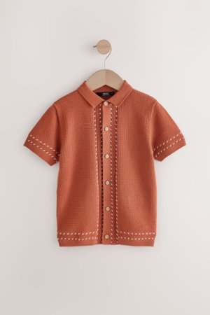 NEXT lühikeste varrukatega polosärk, AA8951, 116 cm 