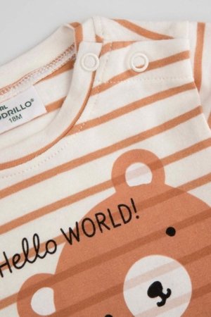 COCCODRILLO bodi, kreemi värv, 