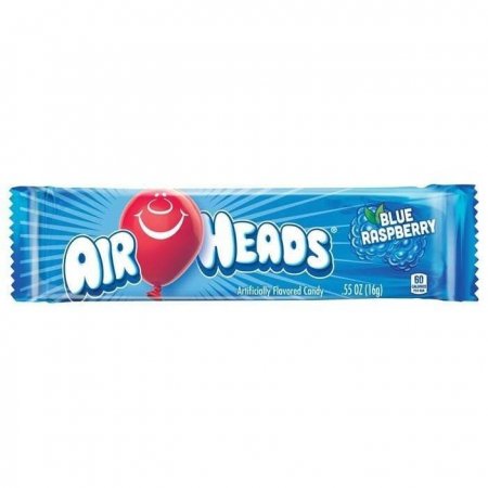 Närimiskommid, AIRHEADS (BLUE RAPSBERRY), 15,6g, AMER0510  AMER0510