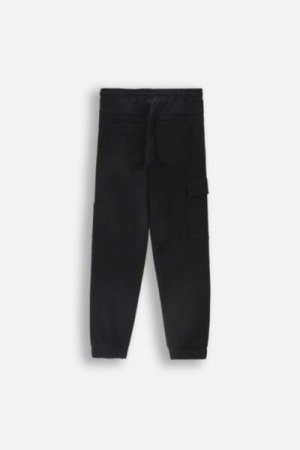 COCCODRILLO dressipüksid DIGITAL BOY JUNIOR, mustad, ZC4120201DBJ-021-164, 164 cm 