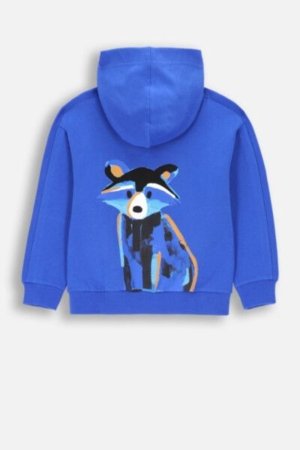 COCCODRILLO sweatshirt FOREST FRIENDS KIDS, cobalt, ZC4132301FBK-032-122, 122 cm 