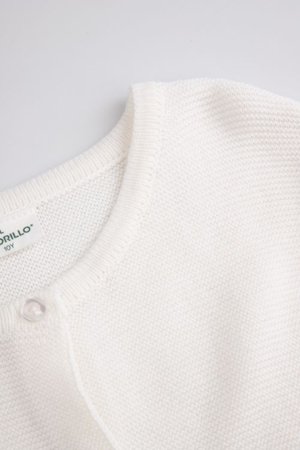 COCCODRILLO kardigan, valge, WC6172204EJG-001-158, 158 cm 