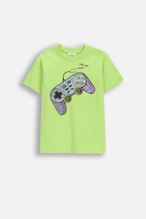 COCCODRILLO lühikeste varrukatega t-särk, rohelised, WC6143225VBA-011-146, 146 suurus 