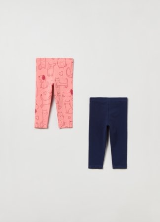 OVS 1 EN GIRL 9-36M LEGGINGS 9-12 BLUE 001843675 