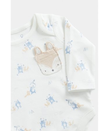 MOTHERCARE pikkade varrukatega bodi 2 tk., FB420 644567