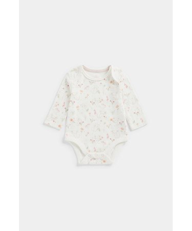 MOTHERCARE pikkade varrukatega bodi, beebi kombinesoon, FB310 