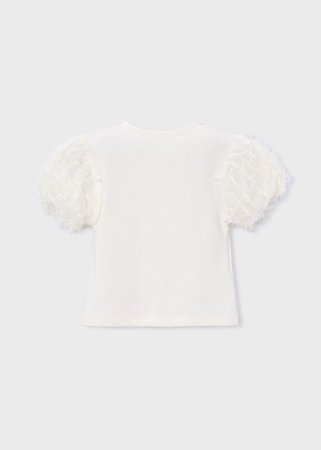 MAYORAL lühikeste varrukatega t-särk, natural, 3.001-49, cm 