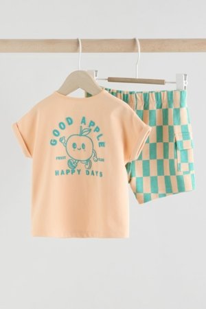 NEXT lühikeste varrukatega t-särk ja lühikesed püksid, AJ7214, 80-86