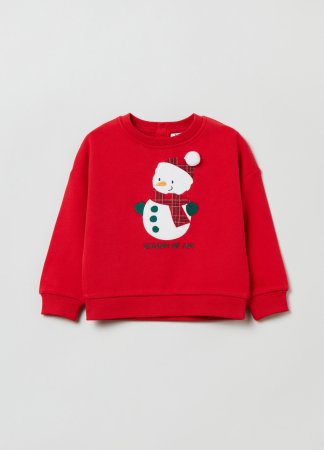 OVS BOY9-36M SWEATSHIRTS 2H 30-36 RED 001922211 