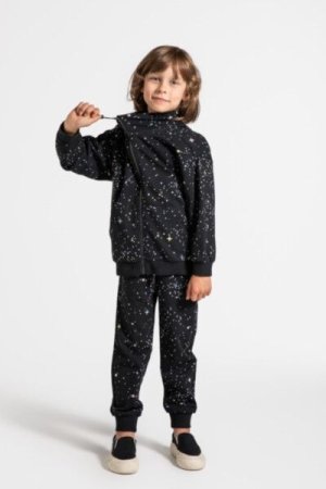 COCCODRILLO sweatshirt WORLD OF PIXEL BOY KIDS, must, ZC4132202WBK-021-122, 122 cm 