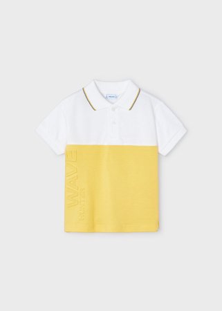 MAYORAL lühikeste varrukatega polo särk 5K, kollased, 3110-85 