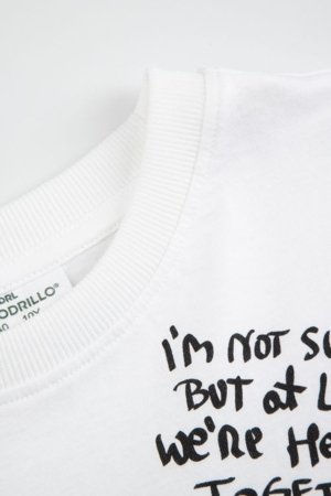 COCCODRILLO short sleeved t-shirt, white, WC6143211VBA-001-116, 116 size 