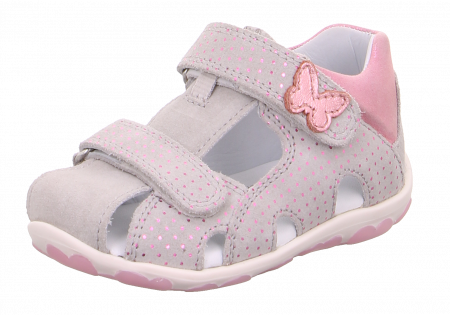 SUPERFIT Sandaalid Fanni Lightgrey/Pink 0-09041-25 21 0-09041-25 18