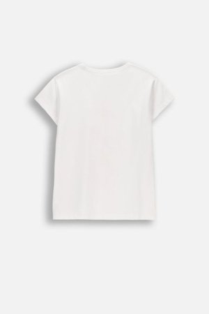 COCCODRILLO lühikeste varrukatega t-särk, valged, cm 