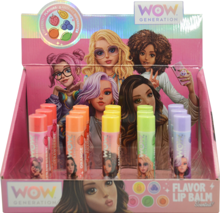 WOW GENERATION huulepalsam Flavoured Lip Balm, asort., WOW00112 
