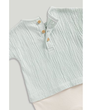 MOTHERCARE lühikeste varrukatega särk ja säärised, LL806 80 