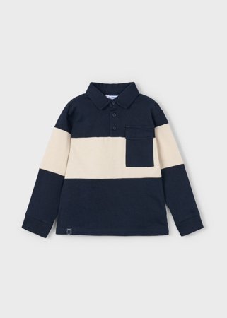 MAYORAL pikkade varrukatega polosärk, navy, 4.121-19, 10 cm 