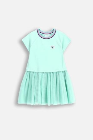 COCCODRILLO lühikeste varrukatega kleit COSMIC GIRL KIDS, roheline, WC5129201CGK-031-122, 122 cm 