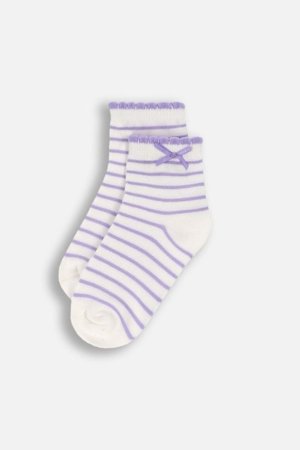 COCCODRILLO socks, purple, WC6382206SOG-016-033, 33/36 size 
