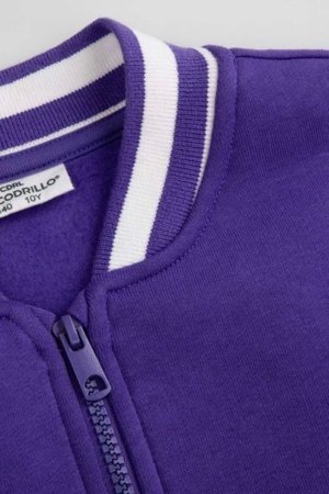 COCCODRILLO jumper EVERYDAY GIRL A, purple, ZC5132601VGA-016-128, 128 cm 
