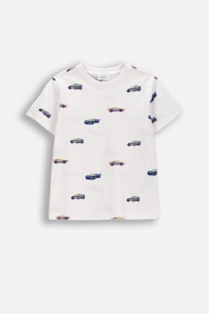 COCCODRILLO lühikeste varrukatega t-särk, valged, WC6143206HBK-001-122, 122 suurus 