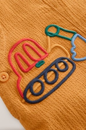 NEXT lühikeste varrukatega beežikas särk ja kombinesoon, E47504, 80-86 