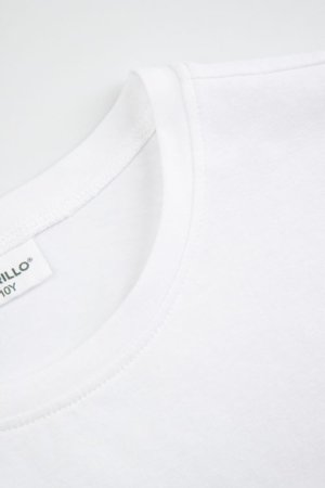 COCCODRILLO lühikeste varrukatega t-särk, valged, WC6143212VGA-001-152, 152 cm 