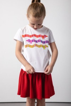 COCCODRILLO seelik ACADEMY GIRL KIDS, punane, cm 