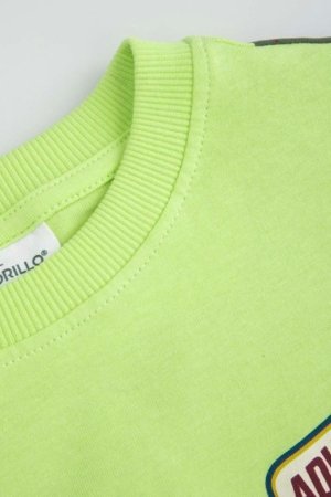 COCCODRILLO pikkade varrukatega t-särk, rohelised, 