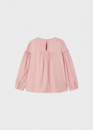 MAYORAL pikkade varrukatega pluus 6B, roosa, 134 cm, 4191-22 4191-22 3