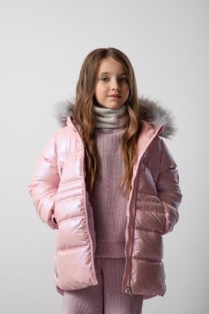 COCCODRILLO jakk OUTERWEAR GIRL KIDS, roosa, ZC5152106OGK-033-080, 080 cm 