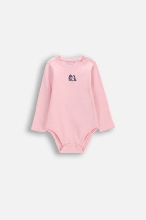 COCCODRILLO pikkade varrukatega bodi, roosa, suurus 