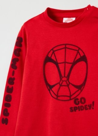 OVS BOY9-36M T-SHIRT L/S 2M 18-24 RED 001920639 