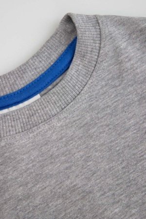 COCCODRILLO lühikeste varrukatega särk LICENCE BOY, hall, WC5143211LBD-019-122, 122 cm 