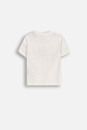 COCCODRILLO lühikeste varrukatega t-särk, kreemi värv, WC6143201IBN-003-080,  