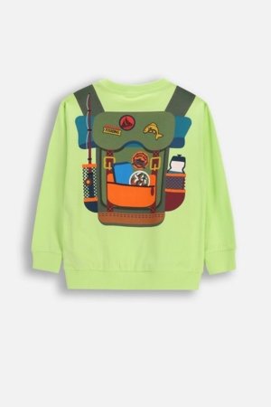 COCCODRILLO pikkade varrukatega t-särk, rohelised, 