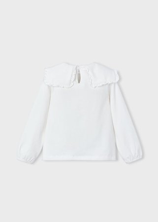 MAYORAL pikkade varrukatega särk, cream, 4.134-33, 10 cm 