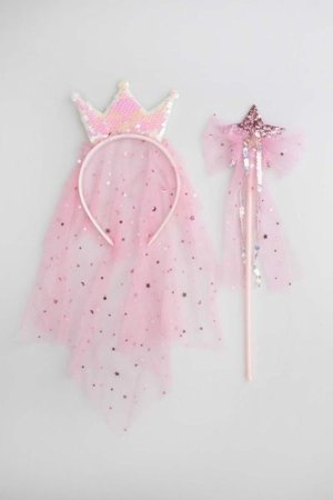 COCCODRILLO lisavarustuskomplekt PETIT BIJOU, roosa, WC5325101PBJ-007-000, one size cm 