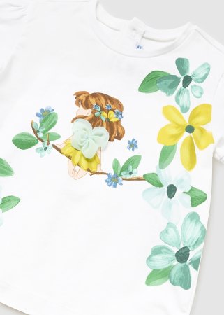 MAYORAL lühikeste varrukatega t-särk + retuusid 4L, agate, 1736-52 