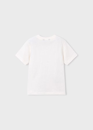 MAYORAL lühikeste varrukatega t-särk, cream, 3.072-62, 98  cm 