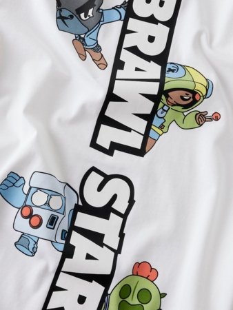 NAME IT BRAWL STARS t-särk, 13249583-F4F5F0 122-128 