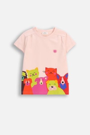 COCCODRILLO t-särk ACADEMY GIRL KIDS, roosa, cm 