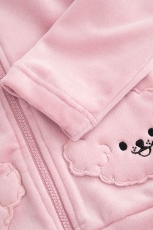 COCCODRILLO hüppaja HAPPY PUPPY GIRL NEWBORN, roosa, ZC5132401HGN-033-086, 86 cm 