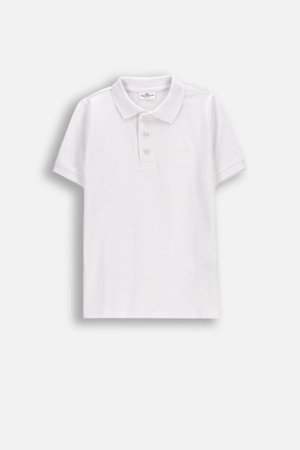 COCCODRILLO lühikeste varrukatega polo särk, valged, WC6143601EJB-001-116, 116 suurus 