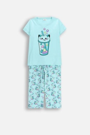 COCCODRILLO pidžaama, roheline, WC6448209PJS-013-128, 128/134 suurus 