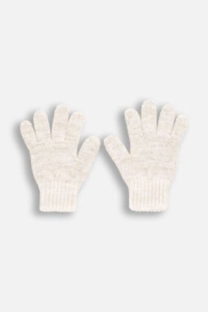 COCCODRILLO gloves ACCESSORIES WINTER GIRL, beige, ZC4360302AWG-002-L, L cm 