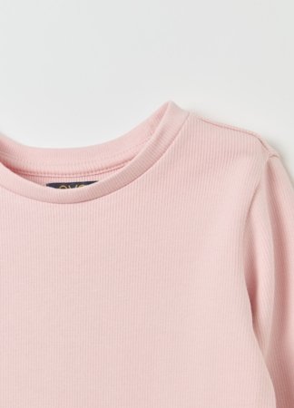 OVS pikkade varrukatega t-särk, roosa, 140 cm, 002125321 
