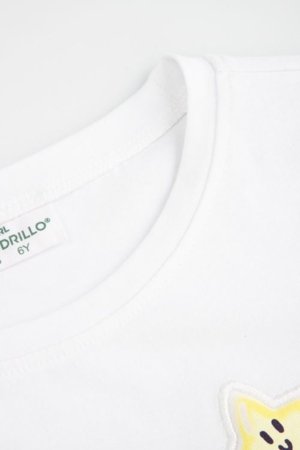 COCCODRILLO lühikeste varrukatega t-särk, valged, WC6143202SGK-001-116, 116 cm 