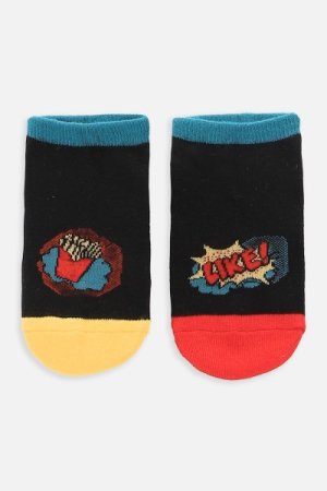 COCCODRILLO sokid SOCKS BOY, mustad, WC4382306SOB-021-0 