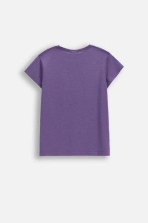 COCCODRILLO short sleeved t-shirt, purple, WC6143209VGA-016-116, 116 size 